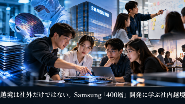 越境は社外だけではない。Samsung「400層」開発に学ぶ社内越境