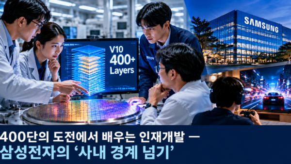 400단의 도전에서 배우는 인재개발 — 삼성전자의 ‘사내 경계 넘기’