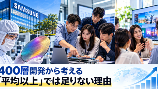 400層開発から考える「平均以上」では足りない理由